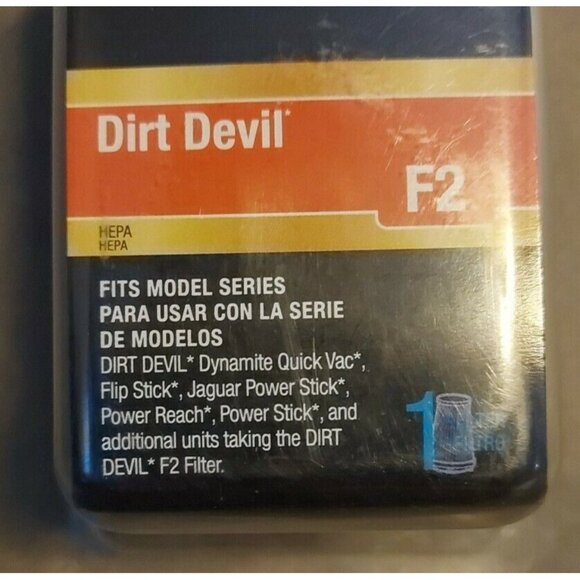 DIRT DEVIL F2 3M FILTRETE T5802 HEPA VACUUM FILTER NEW Open Box - Picture 3 of 5